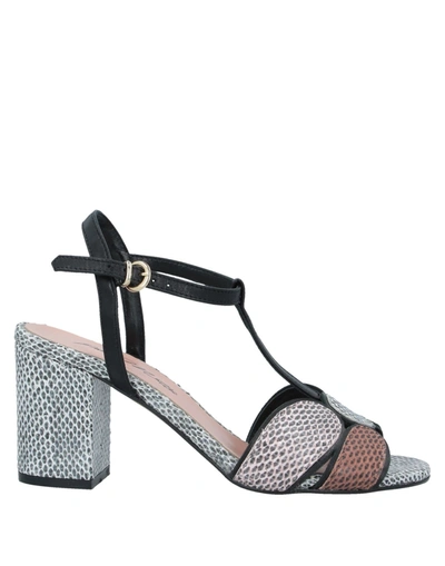 Paolo Mattei Sandals In Light Grey