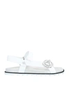 Roger Vivier Sandals In White