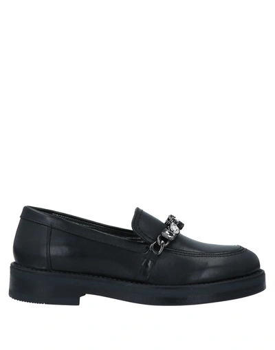 Paola Ferri Loafers In Black