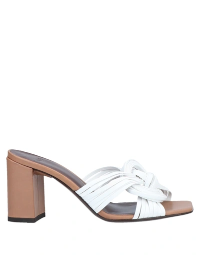 Hazy Sandals In White