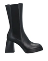 GIAMPAOLO VIOZZI GIAMPAOLO VIOZZI ¾ BOOT WOMAN ANKLE BOOTS BLACK SIZE 8 OVINE LEATHER,17099602RB 15