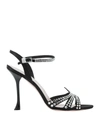 Roger Vivier Sandals In Black