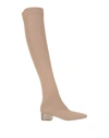 René Caovilla Knee Boots In Camel