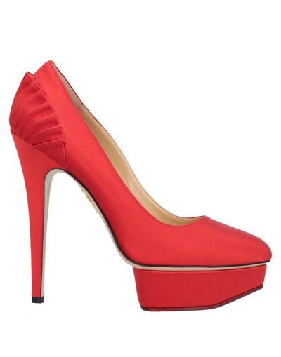 Charlotte Olympia Pumps In Red