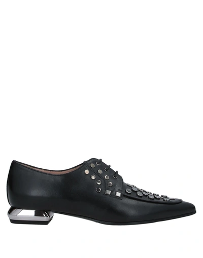 Norma J.baker Lace-up Shoes In Black