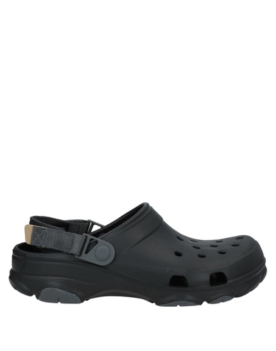 Crocs Sandals In Black