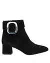 Spaziomoda Ankle Boots In Black