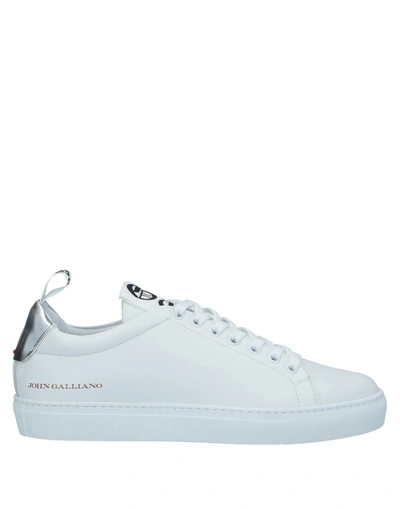 John Galliano Sneakers In White