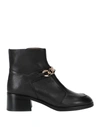 See By Chloé Ankle Boots In Black