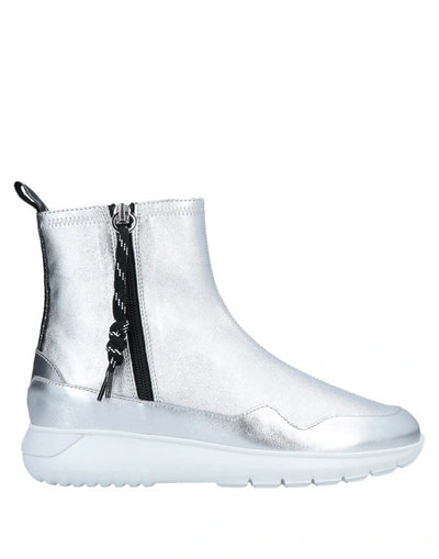 Hogan Sneakers In Silver