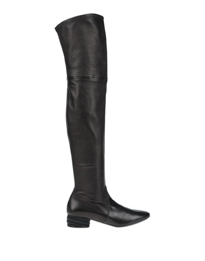 Casadei Knee Boots In Black