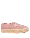 Superga Espadrilles In Pastel Pink