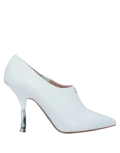 Patrizia Pepe Ankle Boots In White