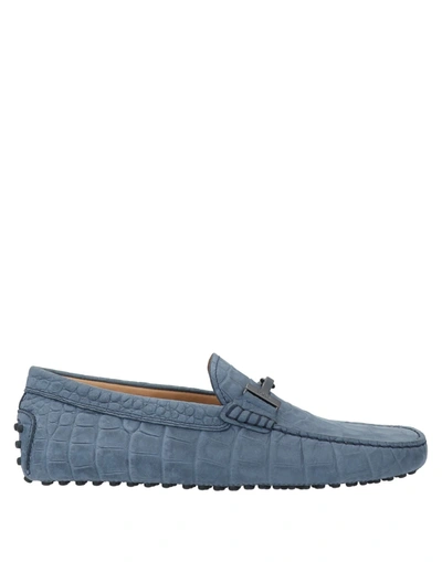 Tod's Loafers In Blue