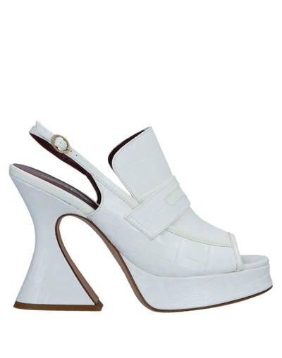 Sies Marjan Sandals In White