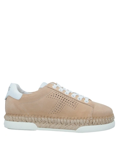 Tod's Sneakers In Sand