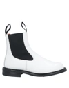 Tricker's Ankle Boots In White