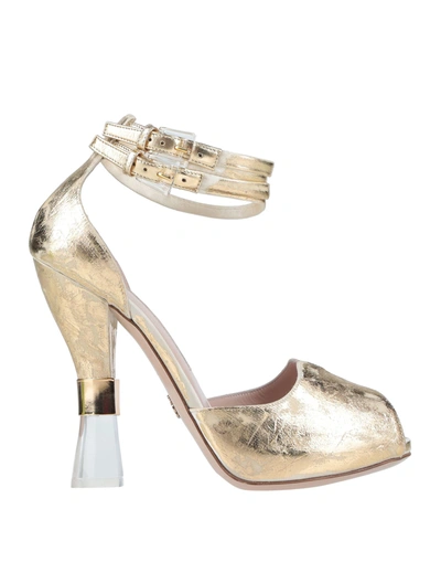 Ermanno Scervino Pumps In Gold