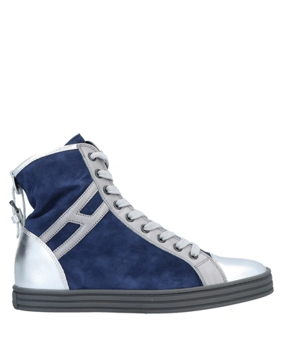 Hogan Rebel Sneakers In Blue