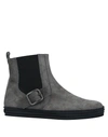 Hogan Rebel Ankle Boots In Grey