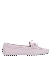 Tod's Loafers In Pink