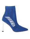 Pinko Ankle Boots In Blue