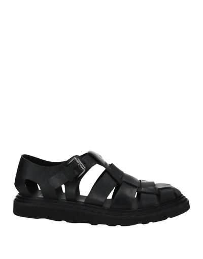 Officine Creative Italia Sandals In Black