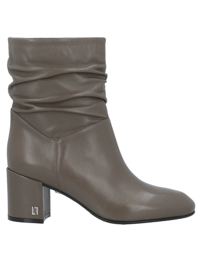 Loriblu Ankle Boots In Grey