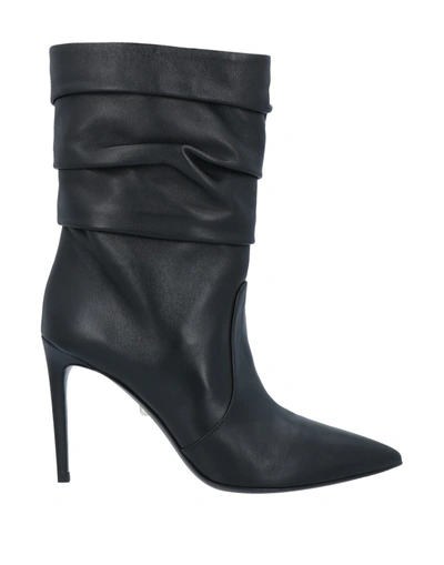 Alevì Milano Ankle Boots In Black