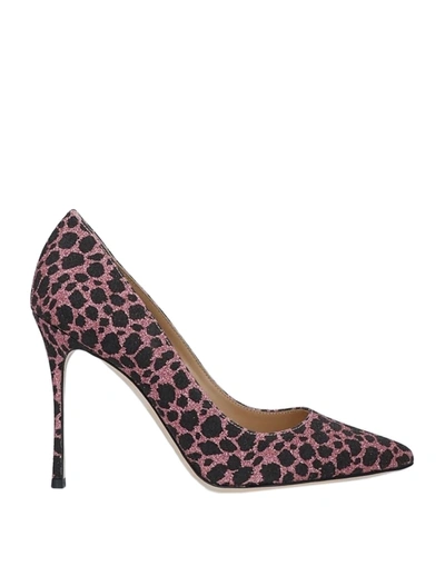 Sergio Rossi Pumps In Pastel Pink