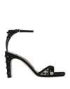 Sergio Rossi Sandals In Black