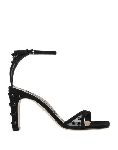 Sergio Rossi Sandals In Black