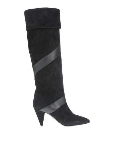 D·milano Knee Boots In Black