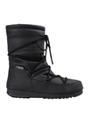 Moon Boot Ankle Boots In Black