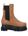 The Volon Ankle Boots In Tan