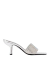 By Far Sandals In Silver