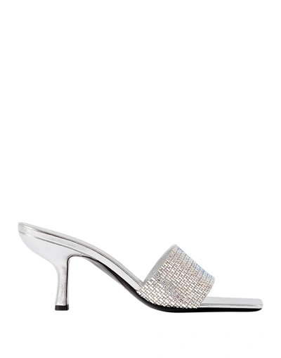 By Far Sandals In Silver