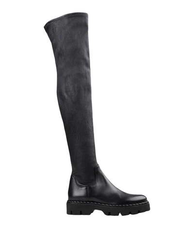Roberto Festa Knee Boots In Black