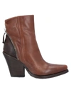 Moma Ankle Boots In Brown