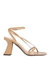 By Far Sandals In Beige