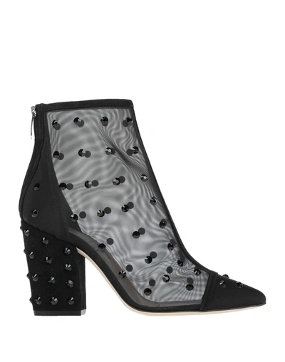 Sergio Rossi Ankle Boots In Black