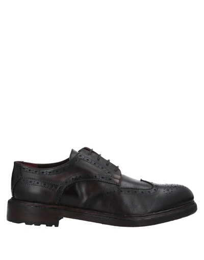 Crispiniano Lace-up Shoes In Brown
