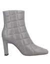 Lola Cruz Ankle Boots In Grey