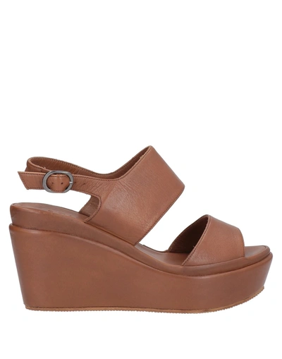 Cafènoir Sandals In Brown