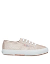 Superga Sneakers In Rose Gold