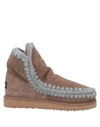 Mou Ankle Boots In Camel