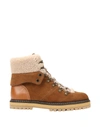See By Chloé Ankle Boots In Camel