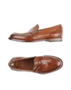 Officine Creative Italia Loafers In Tan