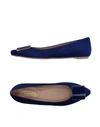 Tod's Ballet Flats In Blue