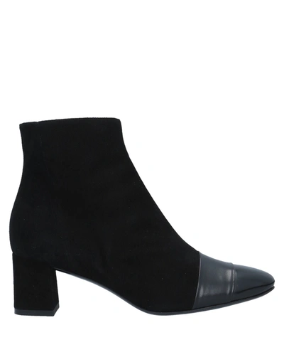 Guglielmo Rotta Ankle Boots In Black